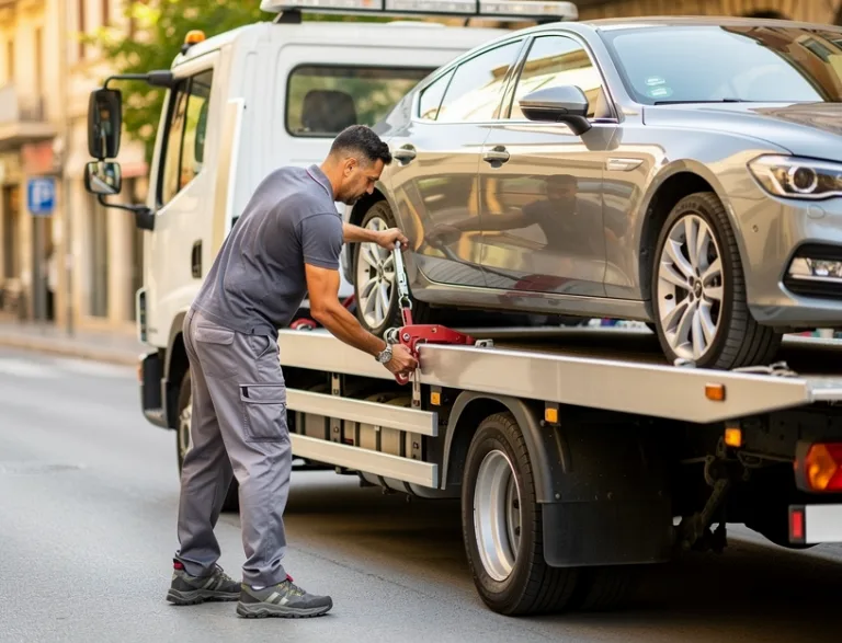 Grúa servicio en Sevilla